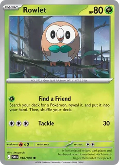 Rowlet [Find a Friend | Tackle]