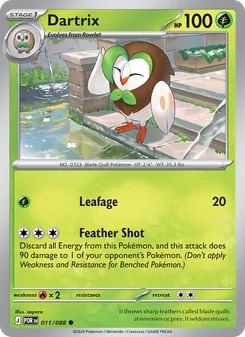 Dartrix [Leafage | Feather Shot]