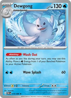 Dewgong [Wash Out | Wave Splash]