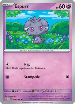Espurr [Nap | Stampede]