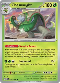 Chesnaught [Needly Armor | Impound]