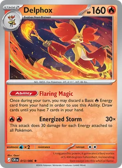 Delphox [Flaring Magic | Energized Storm]