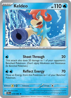 Keldeo [Shoot Through | Reflect Energy]