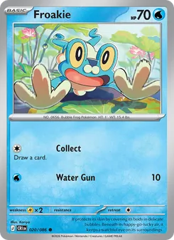 Froakie [Collect | Water Gun]
