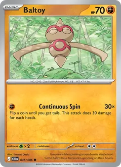 Baltoy [Continuous Spin]