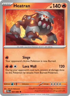Heatran [Singe | Lava Wall]