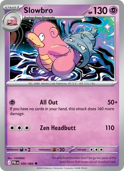 Slowbro [All Out | Zen Headbutt]