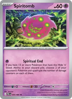 Spiritomb [Spiritual End]