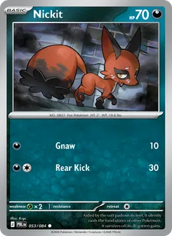 Nickit [Gnaw | Rear Kick]