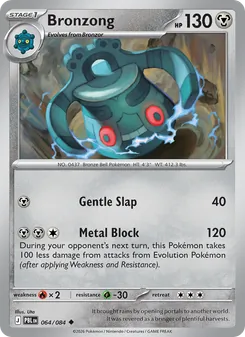 Bronzong [Gentle Slap | Metal Block]