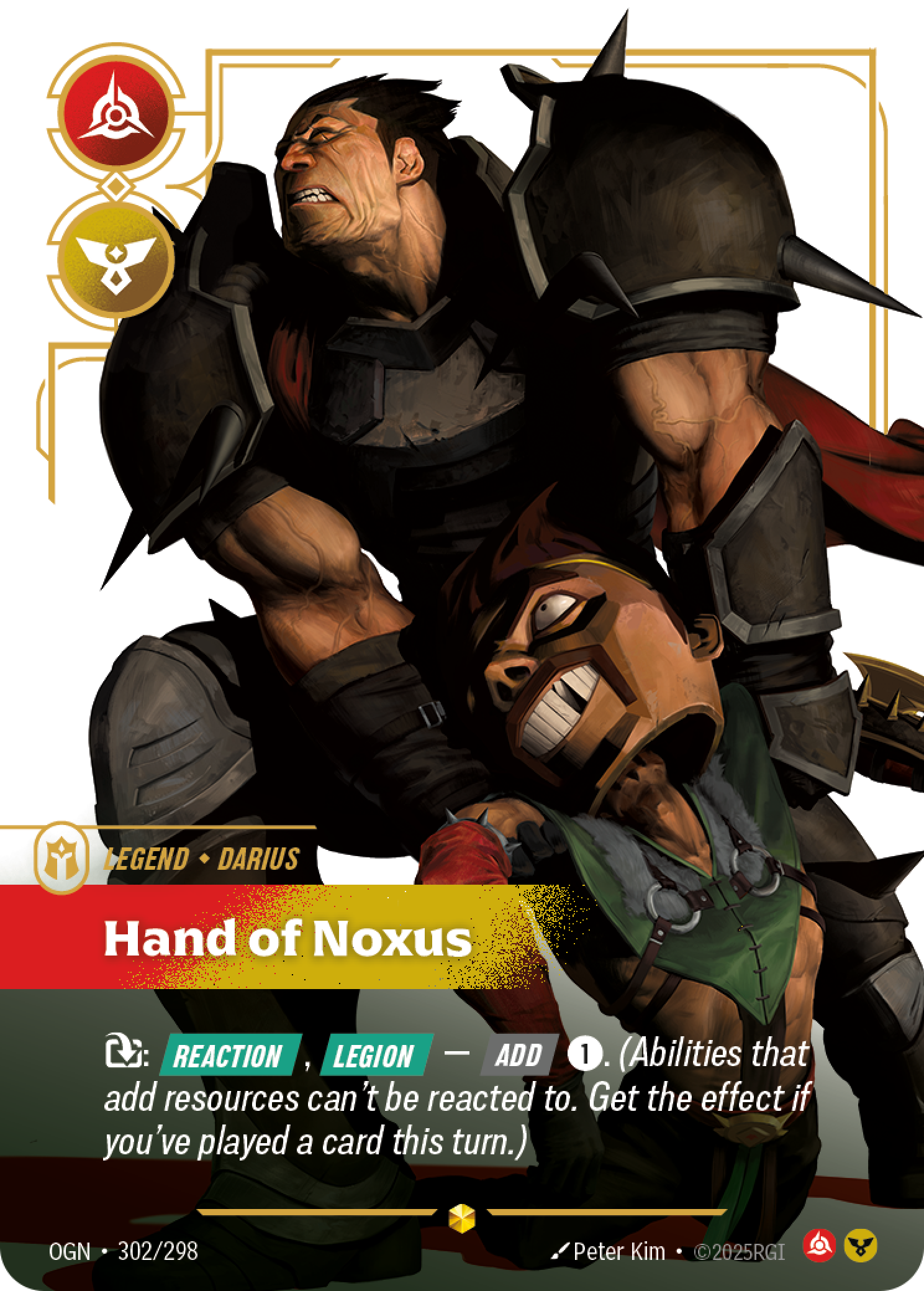 Darius, Hand of Noxus