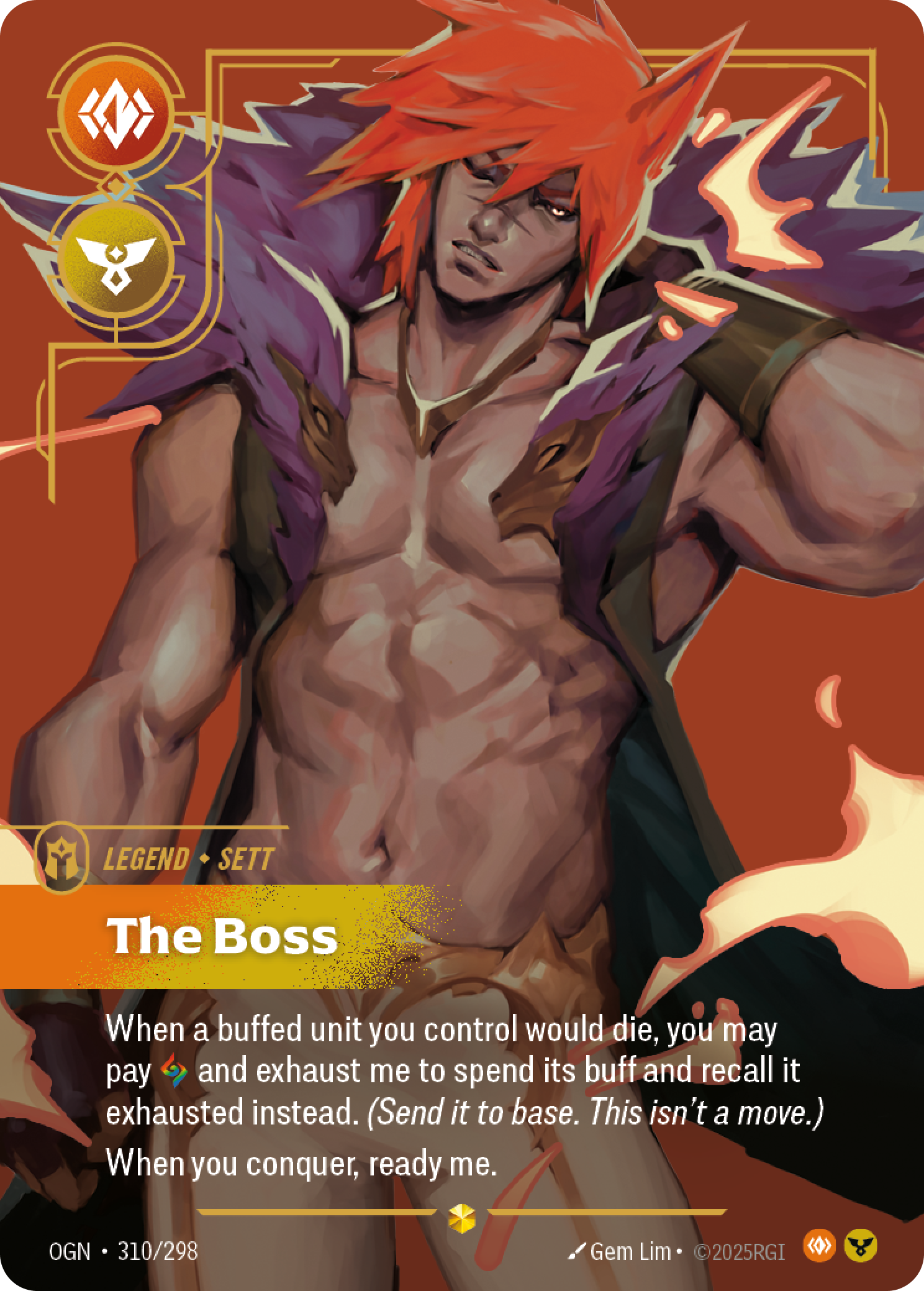 Sett, The Boss