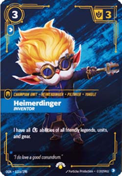 Heimerdinger, Inventor