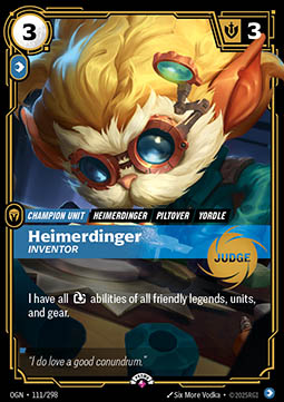 Heimerdinger, Inventor