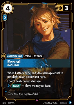 Ezreal, Dashing