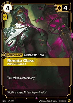 Renata Glasc, Industrialist
