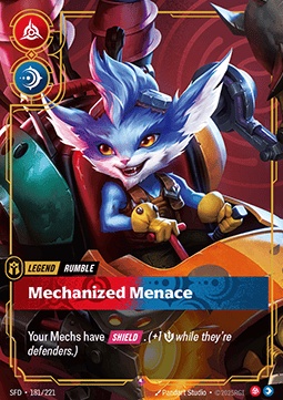 Rumble, Mechanized Menace
