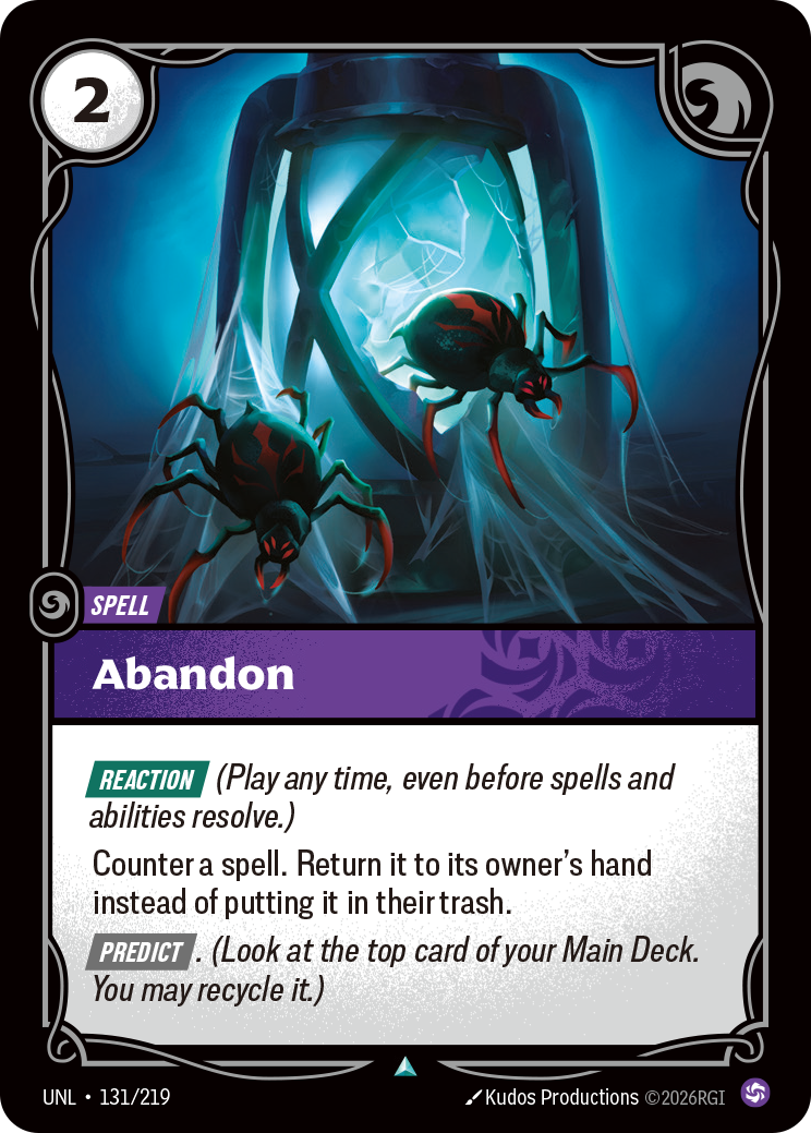 Abandon