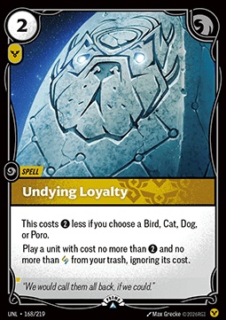 Undying Loyalty