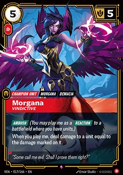 Morgana, Vindictive