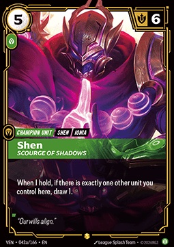 Shen, Scourge of Shadows