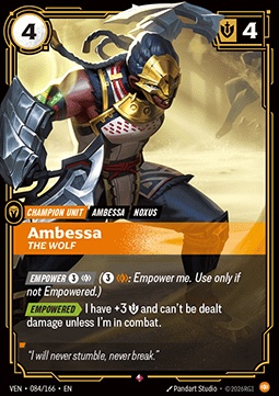 Ambessa, The Wolf