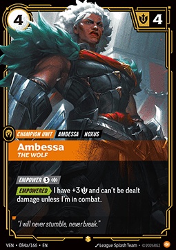 Ambessa, The Wolf