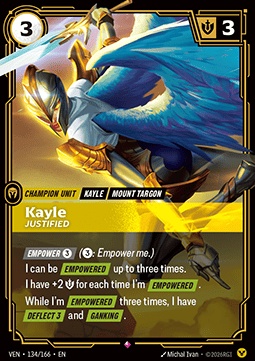 Kayle, Justified