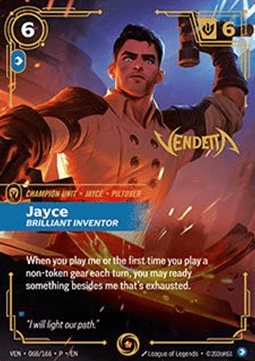Jayce, Brilliant Inventor