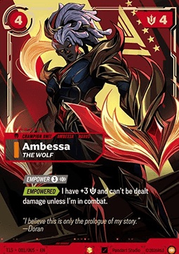 Ambessa, The Wolf