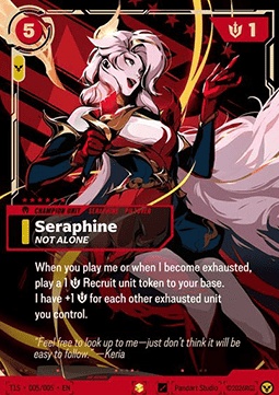 Seraphine, Not Alone