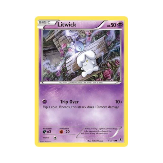 포켓몬 TCG 불켜미 C 팬텀 포스 (영문판)