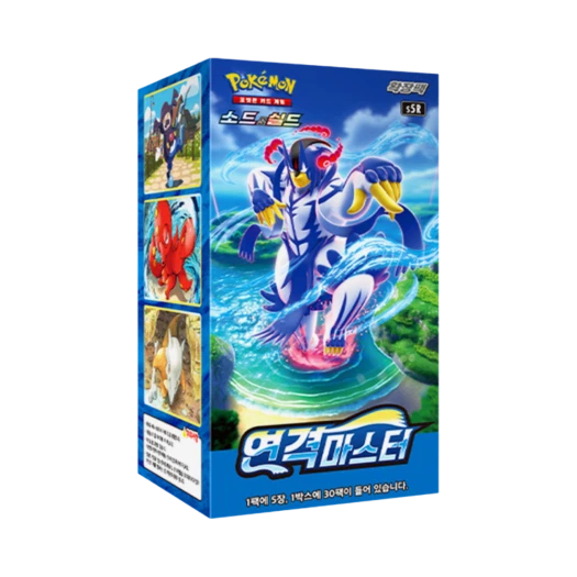 포켓몬 TCG 소드&실드 확장팩 연격마스터 박스 (30팩/한글판)