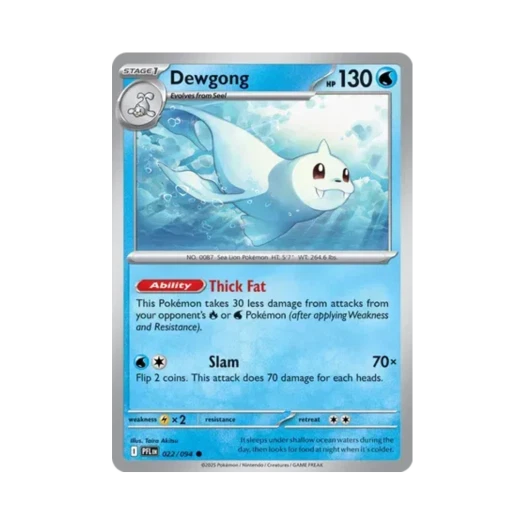Pokemon TCG Dewgong C Phantasmal Flames (English Ver.)