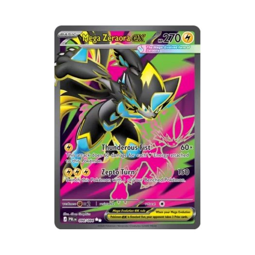 포켓몬 TCG 메가 제라오라 ex UR 피치 블랙 (영문판)