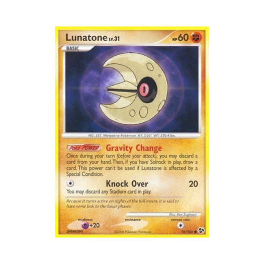포켓몬 TCG 루나톤 C 그레이트 인카운터스 (영문판)