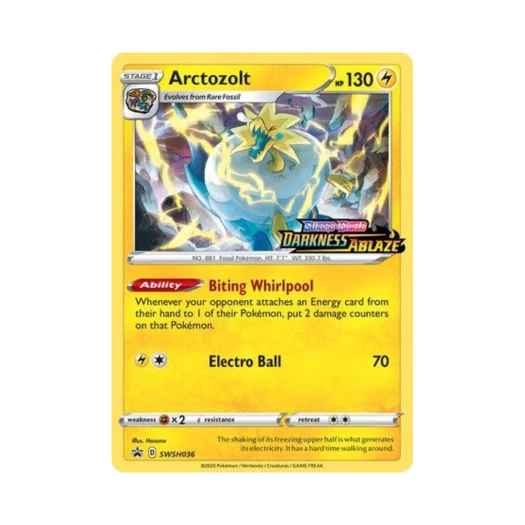 포켓몬 TCG 파치르돈 P 소드 & 실드 프로모카드 (영문판)
