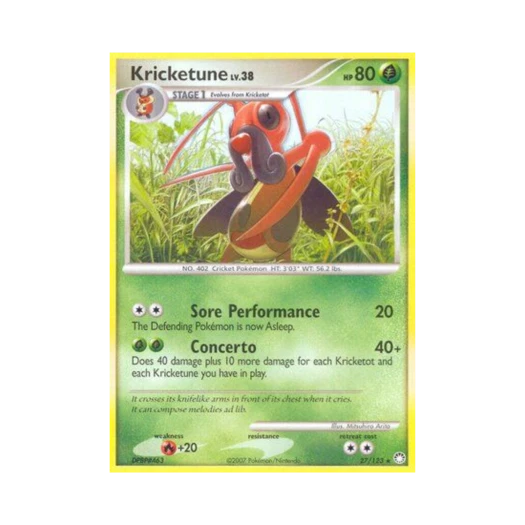 포켓몬 TCG 귀뚤톡크 R 미스터리어스 트레져스 (영문판)