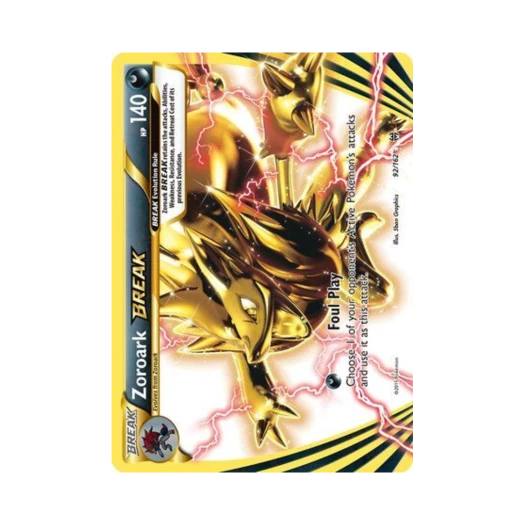 Pokemon TCG Zoroark BREAK RB BREAKthrough (English Ver.)