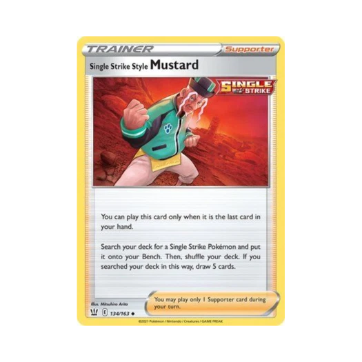 포켓몬 TCG 마스터드 일격의 태세 U 배틀 스타일즈 (영문판)