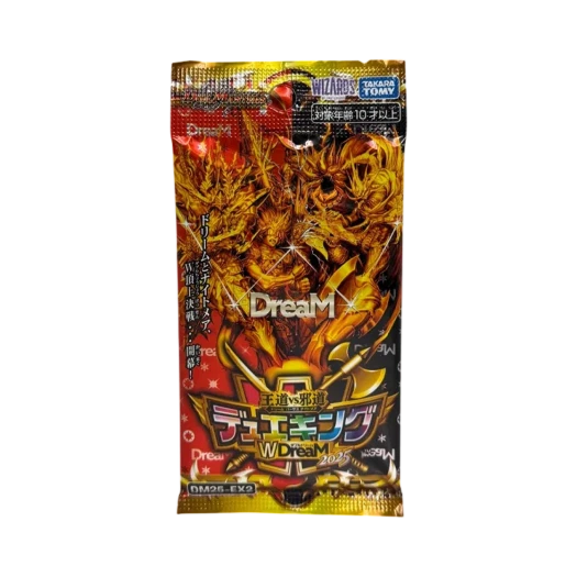 Duel Masters TCG Royal Road Double Dream VS Nightmare Dueking Wdream 2025 Pack (Card of 9/Japanese Ver.)