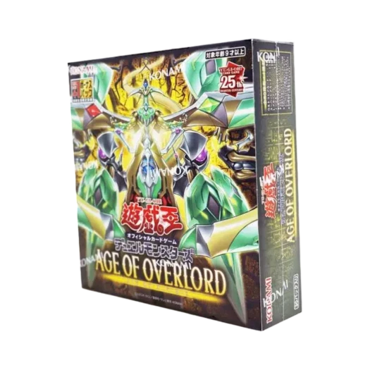 Yu-Gi-Oh OCG Duel Monsters Age of Overlord Box With 1 Bonus Pack (Pack of 30+1/Japanese Ver.)