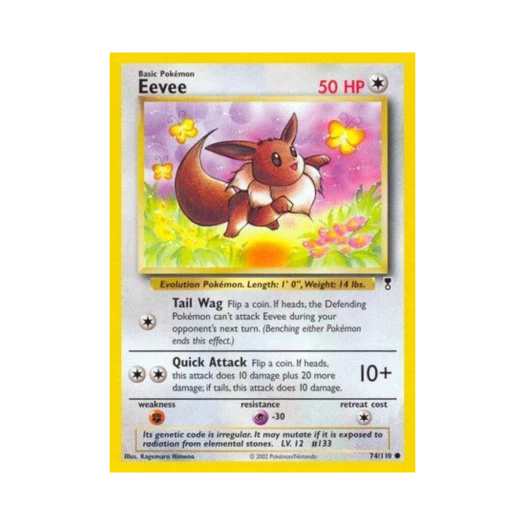 Pokemon TCG Eevee C Legendary Collection (English Ver.)