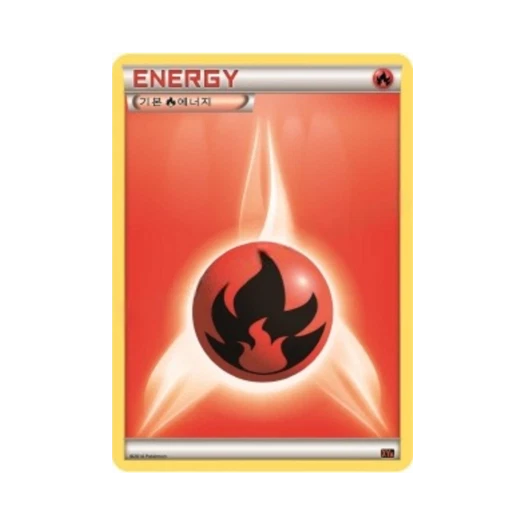 Pokemon TCG Basic Fire Energy M Charizard-ex Mega Battle Deck (Korean Ver.)
