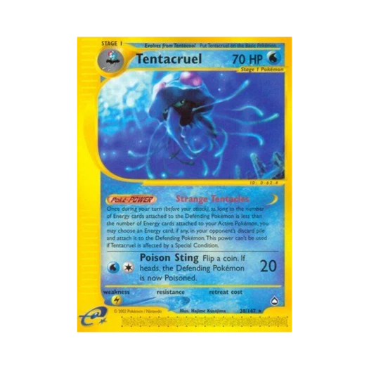 포켓몬 TCG 독파리 R 아쿠아폴리스 (영문판)