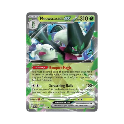 포켓몬 TCG 마스카나 ex DR 팔데아 이볼브드 (영문판)