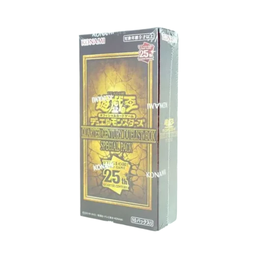 Yu-Gi-Oh OCG Duel Monsters Quarter Century Duelist Box Special Pack Box (Pack of 9/Japanese Ver.)