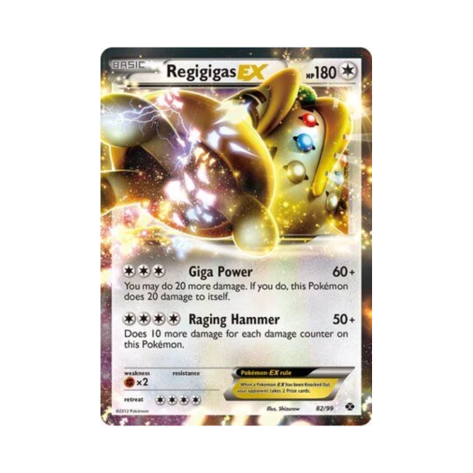 포켓몬 TCG 레지기가스 ex RHE 넥스트 데스티니스 (영문판)