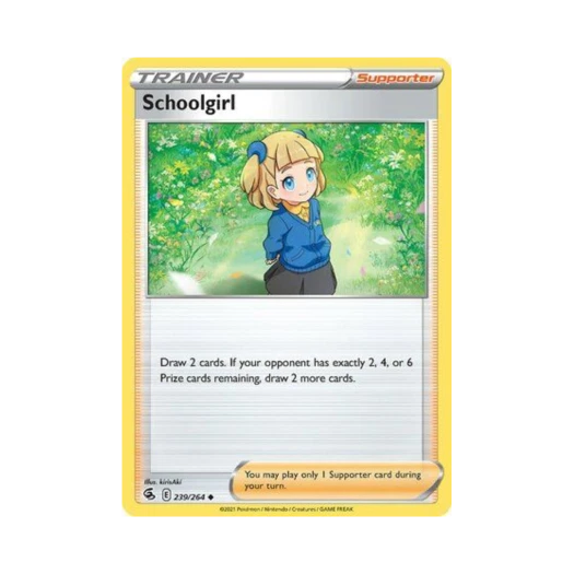 포켓몬 TCG 스쿨걸 U 퓨전 스트라이크 (영문판)