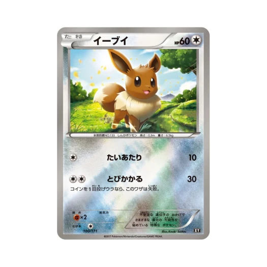 포켓몬 TCG 이브이 미러 베스트 오브 엑스와이 (일어판)